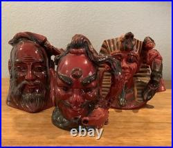 Royal Doulton Character Jug Flambé Aladdin's Genie D6971 Large Limit Ed Signed