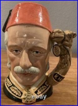 Royal Doulton Character Jug General Gordon D6869 Large size 1990 Limited Ed