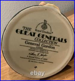 Royal Doulton Character Jug General Gordon D6869 Large size 1990 Limited Ed