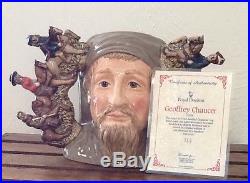Royal Doulton Character Jug Geoffrey Chaucer