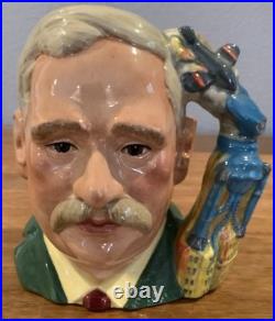 Royal Doulton Character Jug H. G. Wells D7095 Large 1998 Limited Edition Signed