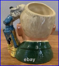 Royal Doulton Character Jug H. G. Wells D7095 Large 1998 Limited Edition Signed