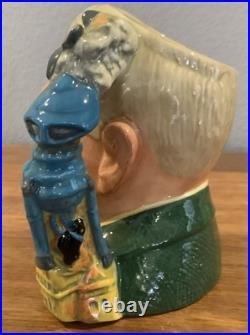 Royal Doulton Character Jug H. G. Wells D7095 Large 1998 Limited Edition Signed