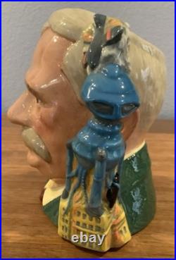 Royal Doulton Character Jug H. G. Wells D7095 Large 1998 Limited Edition Signed
