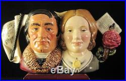 Royal Doulton Character Jug Jane Eyre And Mr. Rochester D7115