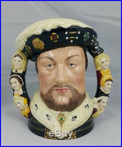 Royal Doulton Character Jug King Henry VIII D6888 Double Handle Large Ltd Ed