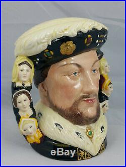 Royal Doulton Character Jug King Henry VIII D6888 Double Handle Large Ltd Ed