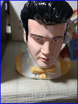 Royal Doulton Character Jug Large Elvis All Shook Up EP8