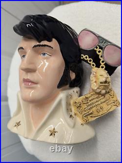 Royal Doulton Character Jug Large Elvis Vegas EP6