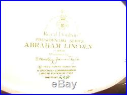 Royal Doulton Character Jug Large U. S. President Abraham Lincoln 1992 638/2500