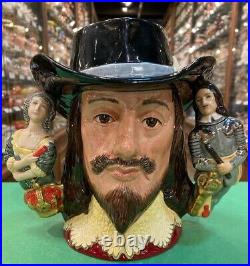 Royal Doulton Character Jug Limited Edition 3 Handled King Charles I D6917