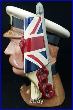 Royal Doulton Character Jug Lord Kitchener D7148 Large FB0088