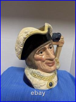 Royal Doulton Character Jug Lot Antique Dealer Sleuth Auld Mac Dick Whittington