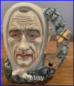 Royal Doulton Character Jug Marley's Ghost D7142 Large Limited Edition-Rare