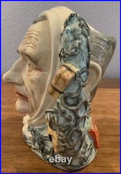 Royal Doulton Character Jug Marley's Ghost D7142 Large Limited Edition-Rare