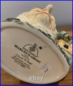 Royal Doulton Character Jug Marley's Ghost D7142 Large Limited Edition-Rare