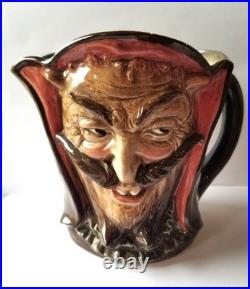 Royal Doulton Character Jug Mephistoples D5757 -2 Faced