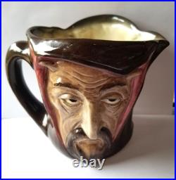 Royal Doulton Character Jug Mephistoples D5757 -2 Faced