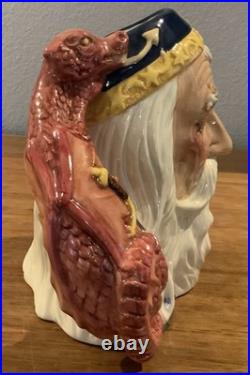 Royal Doulton Character Jug Merlin D7117 Large 1998 Limited Edition