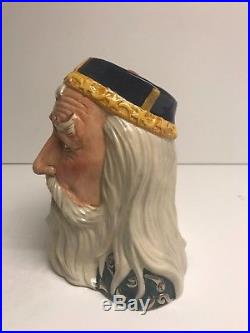 Royal Doulton Character Jug Merlin Large D7117 Limited eddition of 1500