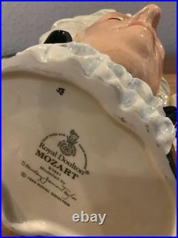 Royal Doulton Character Jug Mozart D7031 Large 1996