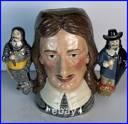 Royal Doulton Character Jug OLIVER CROMWELL D6968