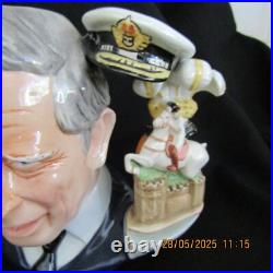 Royal Doulton Character Jug Prince Charles. Jug of the Year 2008 Artist Signed