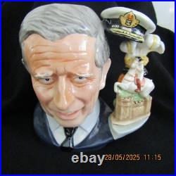 Royal Doulton Character Jug Prince Charles. Jug of the Year 2008 Artist Signed