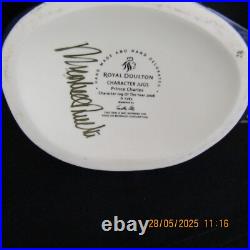 Royal Doulton Character Jug Prince Charles. Jug of the Year 2008 Artist Signed