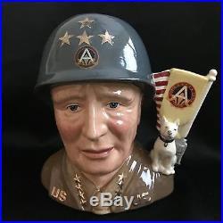 Royal Doulton Character Jug-RARE- General Patton