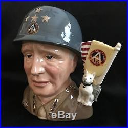 Royal Doulton Character Jug-RARE- General Patton