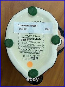Royal Doulton Character Jug Small (CJS) The Postman D6801
