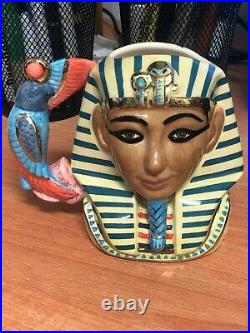 Royal Doulton Character Jug Small (CJS) Tutankhamen D7127 #'d 0373 / 1500