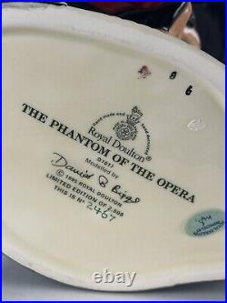 Royal Doulton Character Jug THE PHANTOM OF THE OPERA D7017 (Ltd. Ed. Of 2500)