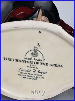 Royal Doulton Character Jug THE PHANTOM OF THE OPERA D7017 (Ltd. Ed. Of 2500)