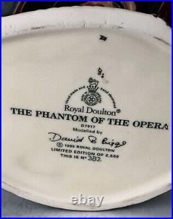 Royal Doulton Character Jug THE PHANTOM OF THE OPERA D7017 (Ltd. Ed. Of 2500)