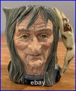 Royal Doulton Character Jug The Pendleton Witch D6826 Large 1988