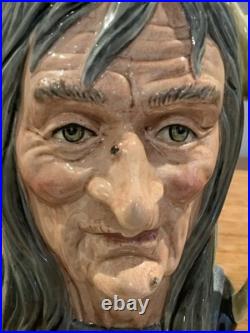 Royal Doulton Character Jug The Pendleton Witch D6826 Large 1988