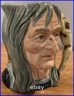 Royal Doulton Character Jug The Pendleton Witch D6826 Large 1988