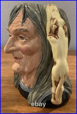Royal Doulton Character Jug The Pendleton Witch D6826 Large 1988