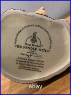 Royal Doulton Character Jug The Pendleton Witch D6826 Large 1988