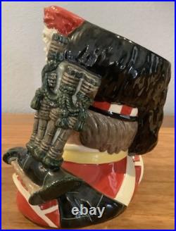 Royal Doulton Character Jug The Piper D6918 Large 1992 Limited Ed. WithCOA