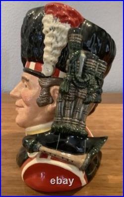 Royal Doulton Character Jug The Piper D6918 Large 1992 Limited Ed. WithCOA