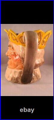 Royal Doulton Character Jug Very Rare Yellow Crown O. K. C. Large D6036