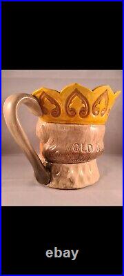 Royal Doulton Character Jug Very Rare Yellow Crown O. K. C. Large D6036