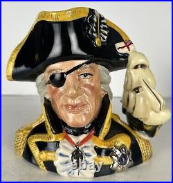 Royal Doulton Character Jug Vice Admiral LORD NELSON D6932