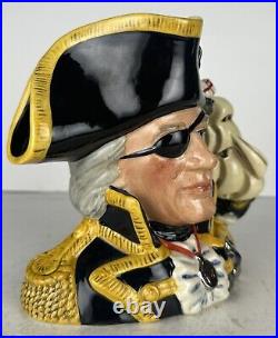 Royal Doulton Character Jug Vice Admiral LORD NELSON D6932