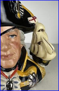 Royal Doulton Character Jug Vice Admiral LORD NELSON D6932