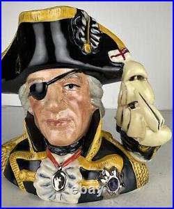 Royal Doulton Character Jug Vice Admiral LORD NELSON D6932