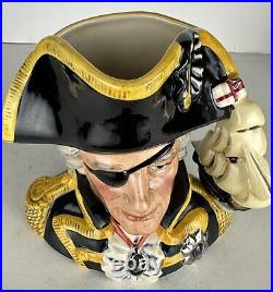 Royal Doulton Character Jug Vice Admiral LORD NELSON D6932